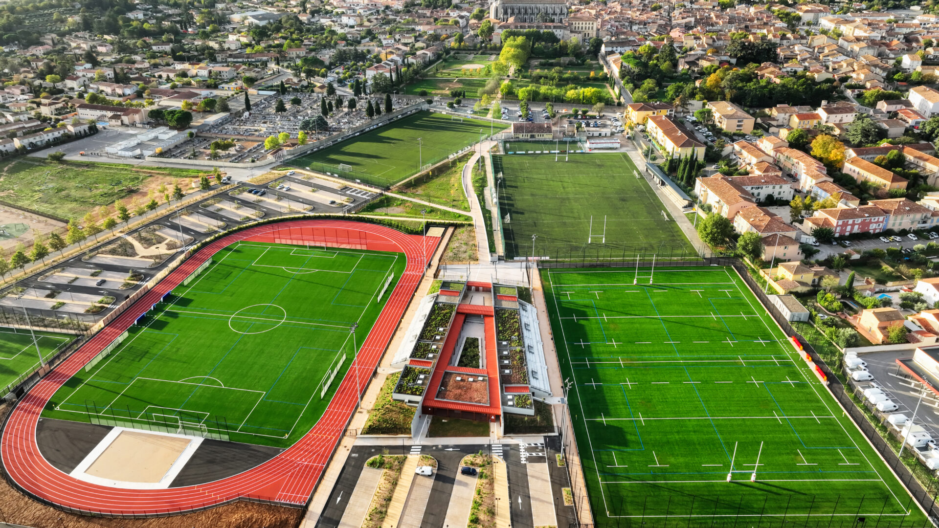 complexe sportif st Maximin réalisation setb